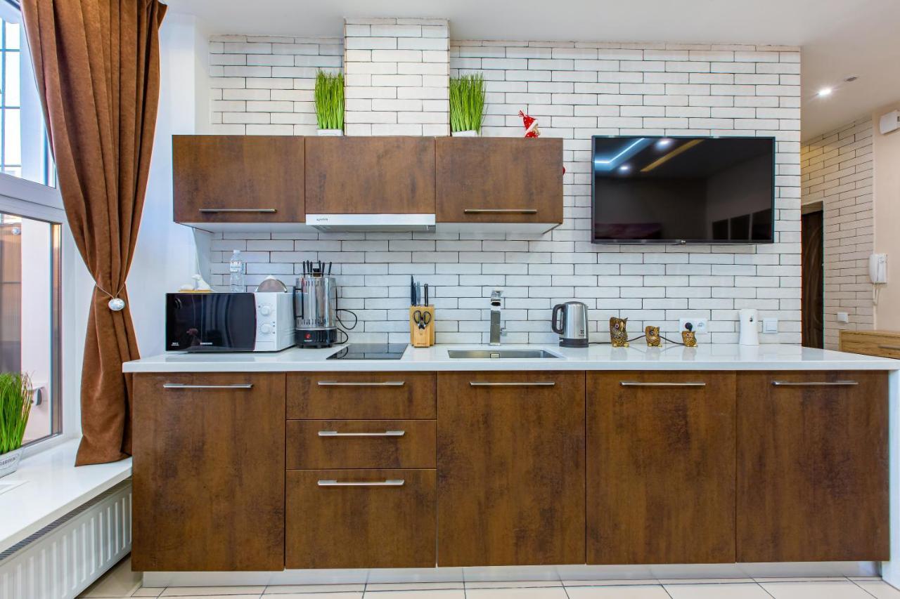 Big Jacuzzi , Sauna , Khreshchatyk apartments Kiev Bagian luar foto